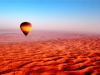 A Balloon Adventures Dubai trip over the desert near Fossil Rock.