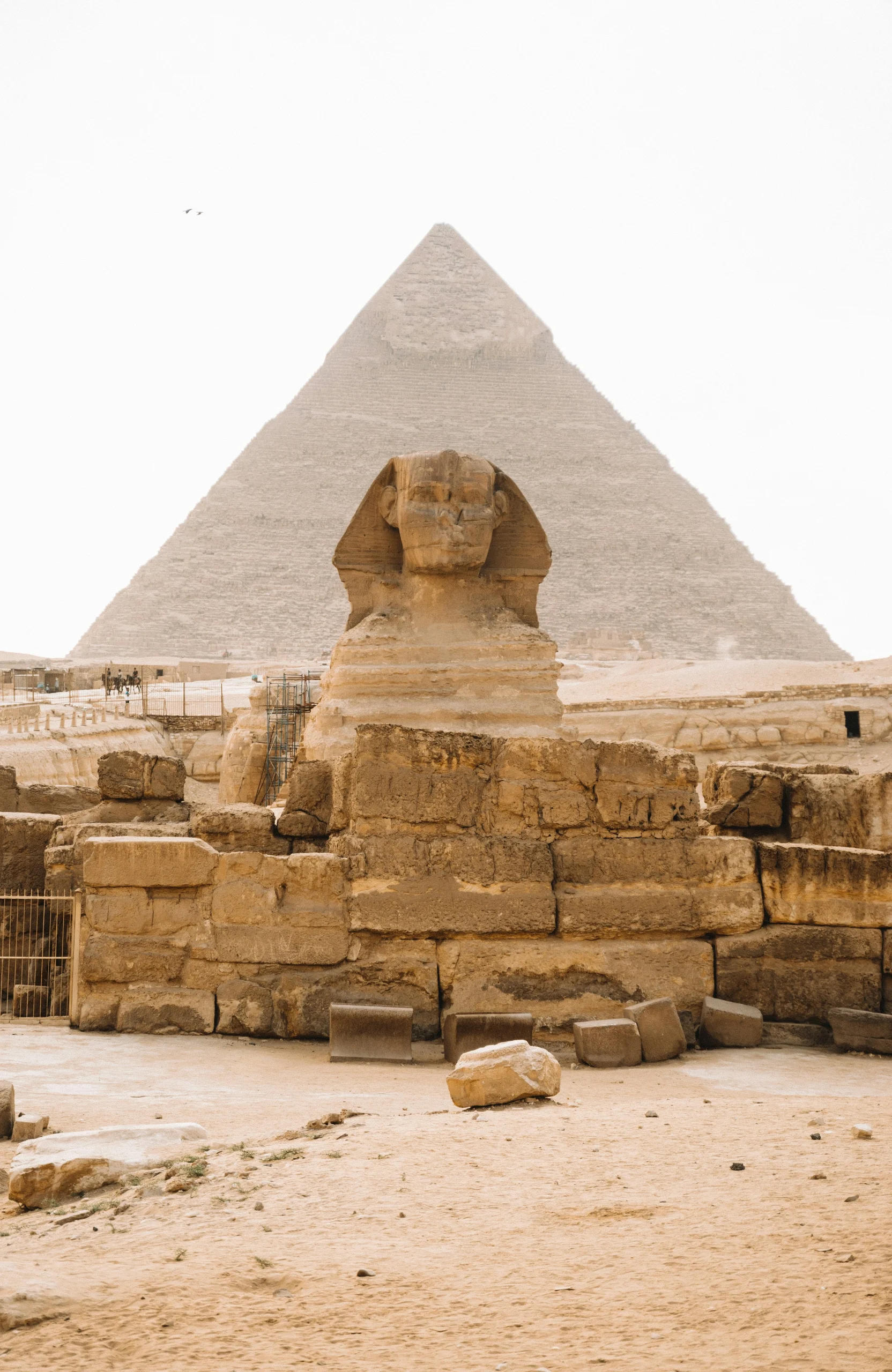 Great Sphinx of Giza monument explored with an Egypt e Visa
