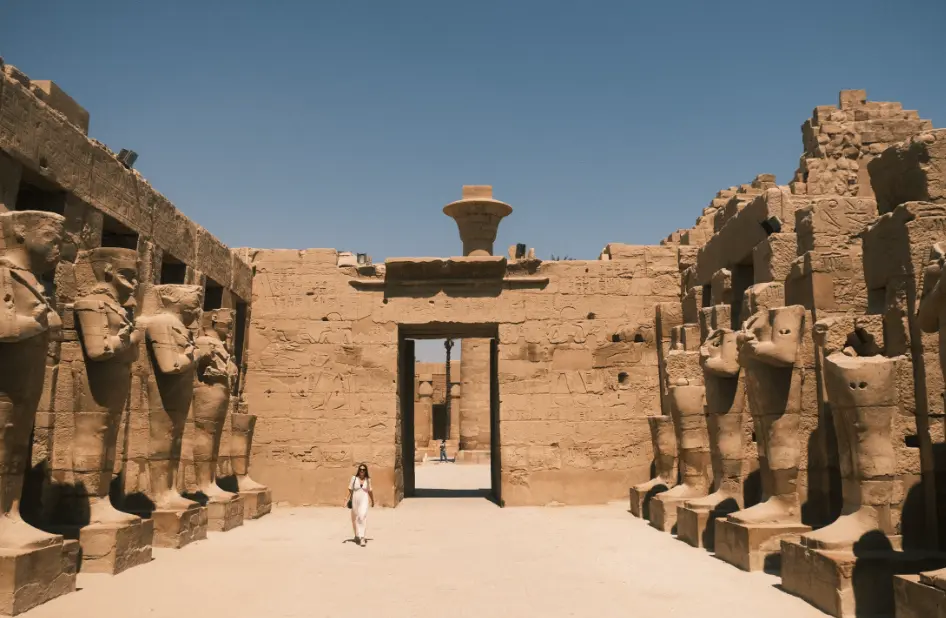 Exploring Karnak Temple with fewer crowds in Egypt shoulder season