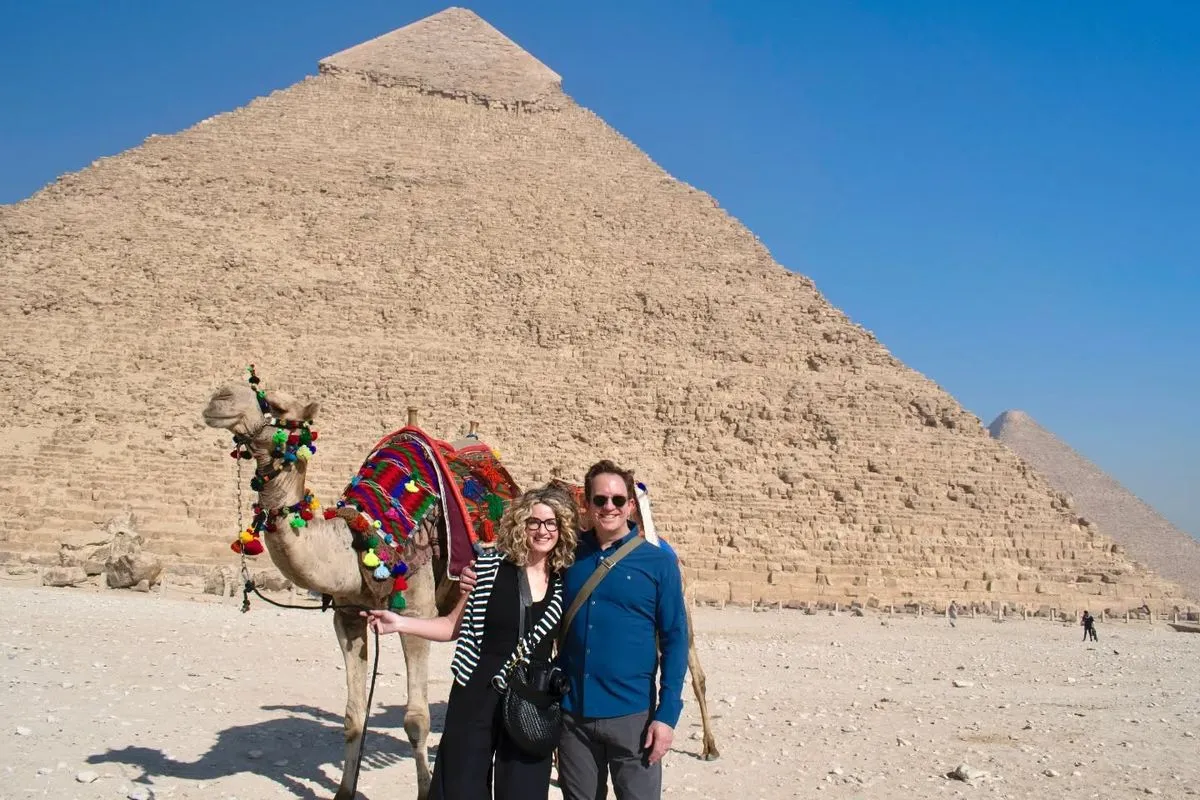 Camel rides for food and activities