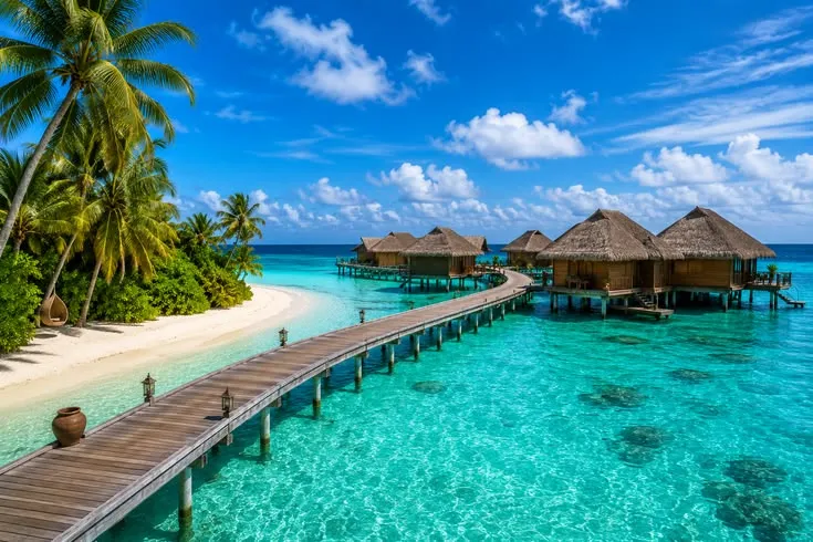 Red Sea resort beach luxury bungalows