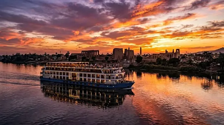 Sunset Nile cruise exploring egypt world wonders