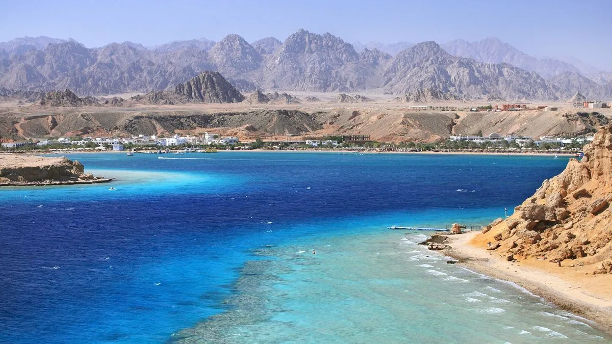 Coastal resorts of hurghada and sharm el sheikh