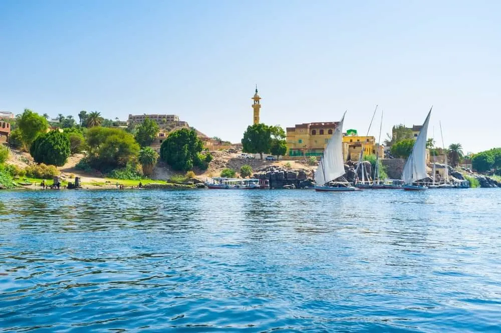 Pleasant Nile cruise weather in Aswan
