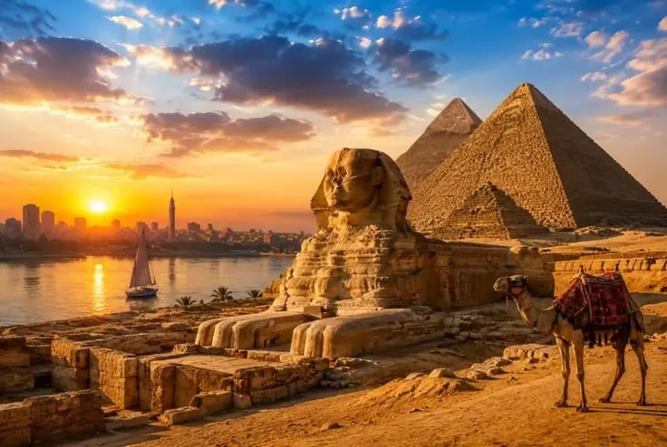 Landmarks explored during pyramids and sphinx tour