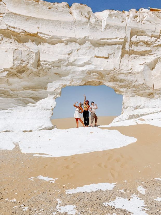 white desert bahariya oasis